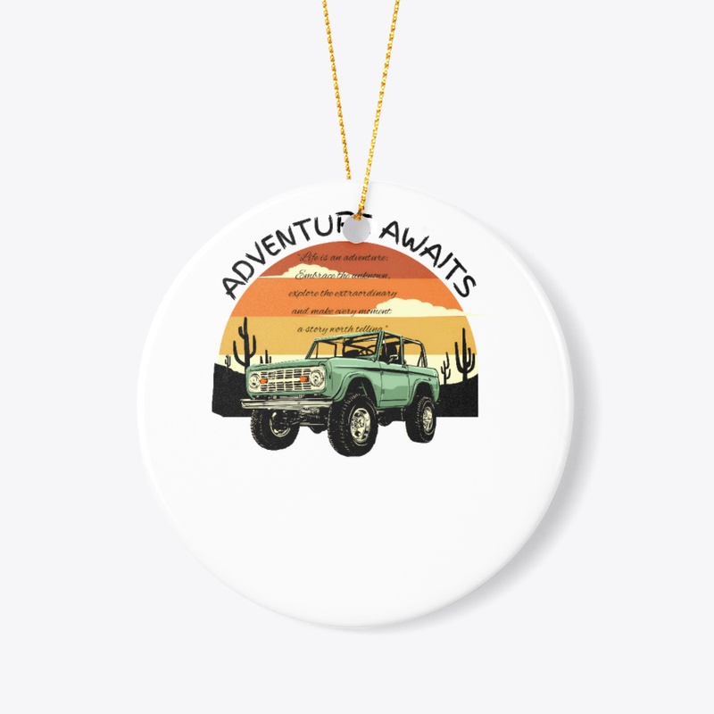 Adventure Awaits: T-Shirt" (Customized)