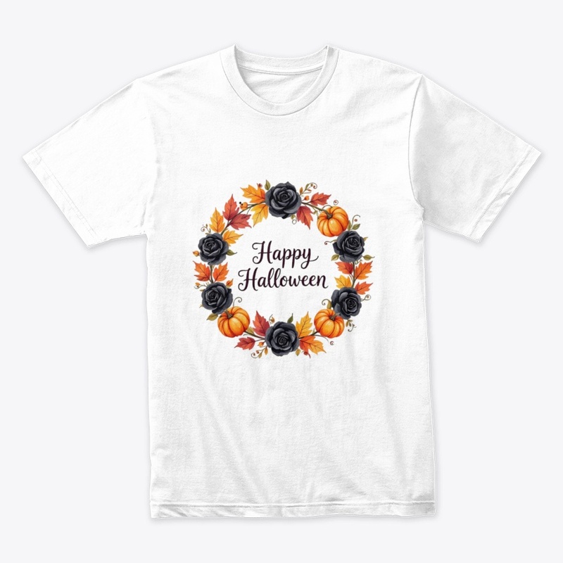 Haunting Harvest Wreath T-Shirt