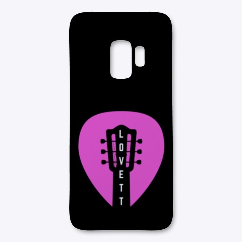 Samsung Case Pink Plectrum logo