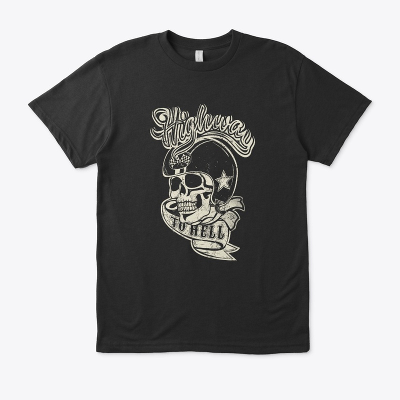 Craze Uk | Highway Skull Rider Tees