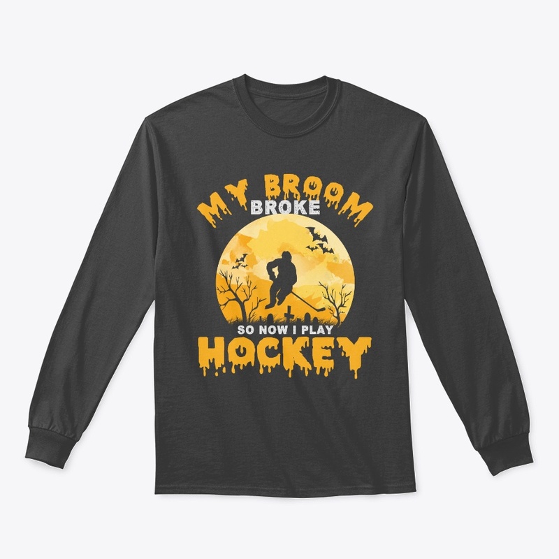 My Broom Broke so I play Hockey