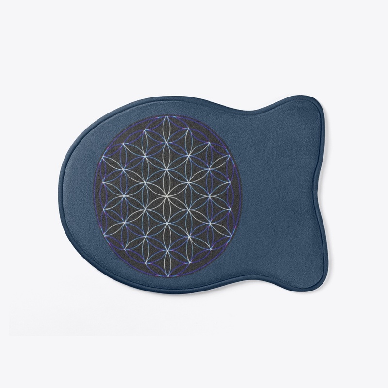 Flower of Life Blue