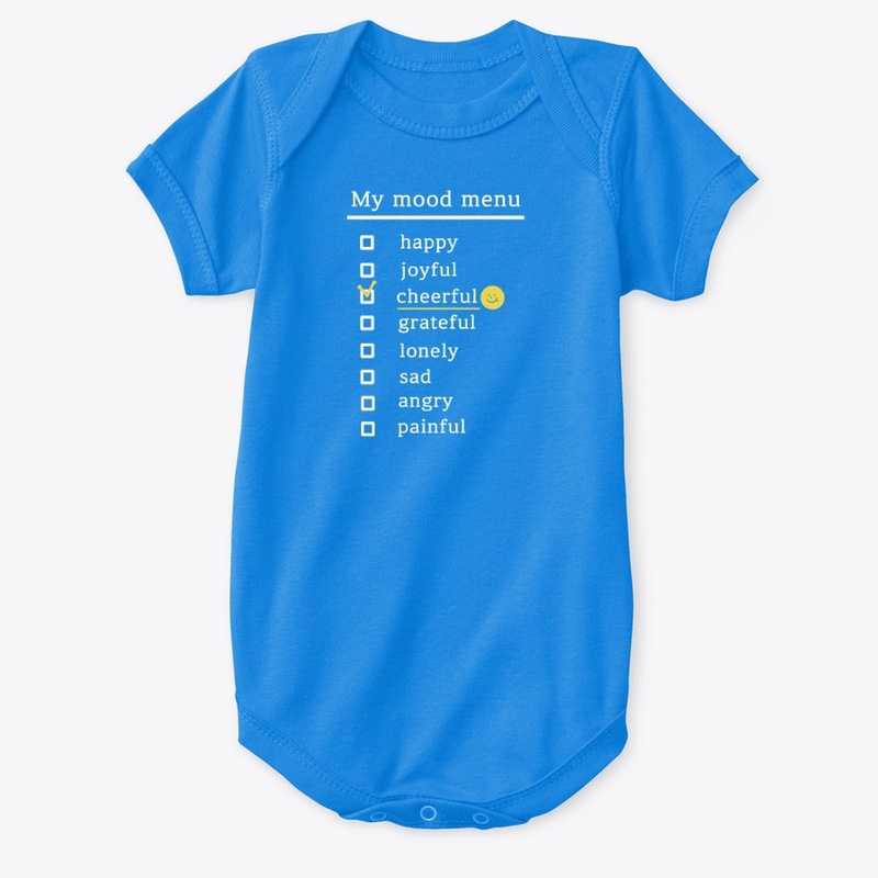 My mood menu(cheerful)