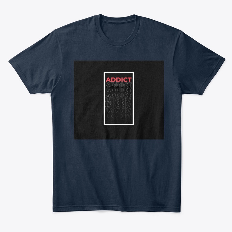 addict square tee