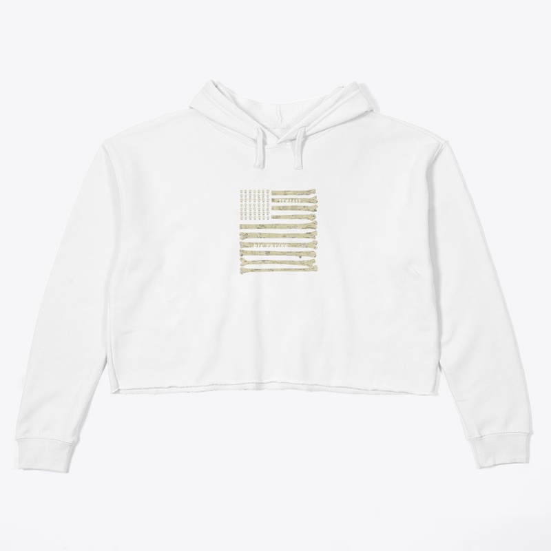 Die Trying 2026 - Women's Crop Hoodie