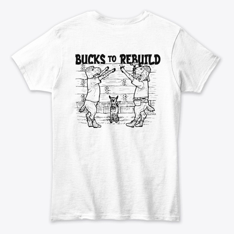 Women's Classic Tee with back logo