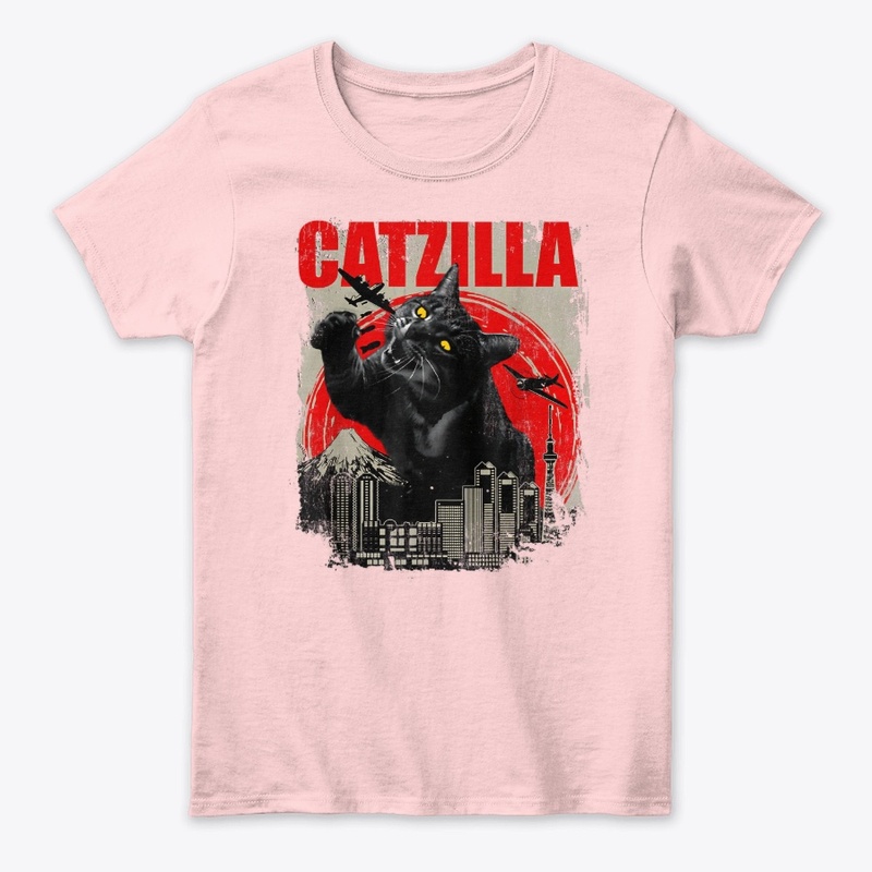 Catzilla - Funny Cat Lover Kitten Kitty