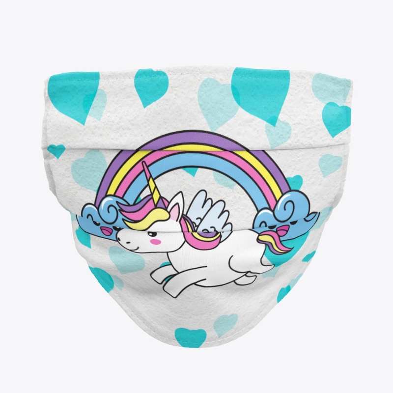 Unicorn with Rainbow