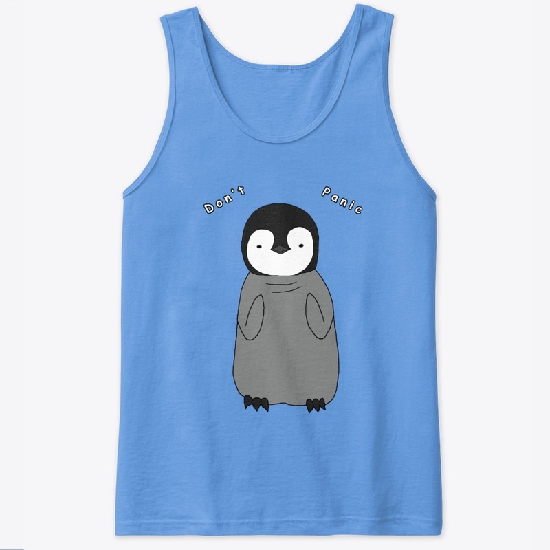 Don't Panic - Cute Baby Penguin Design