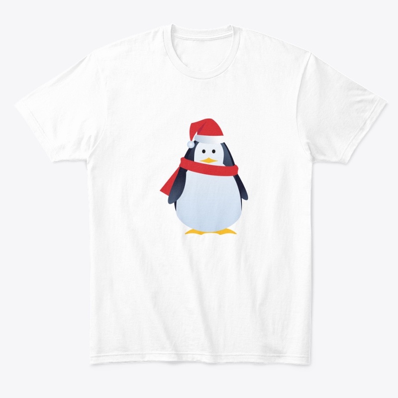 Cute Christmas Penguin T Shirt
