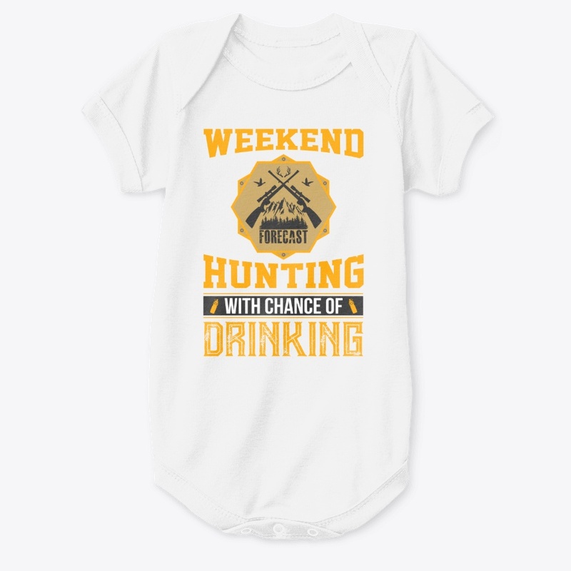Weekend Hunting T Shirt Design