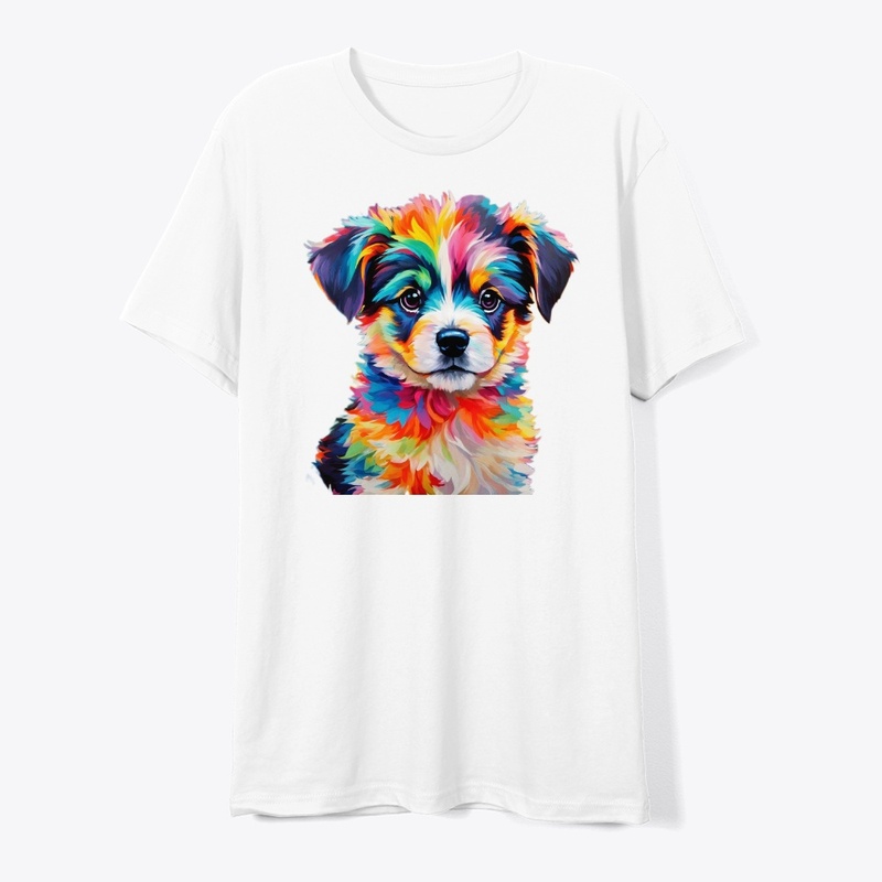 Koko Paws Tee: Vibrant Canine Style!