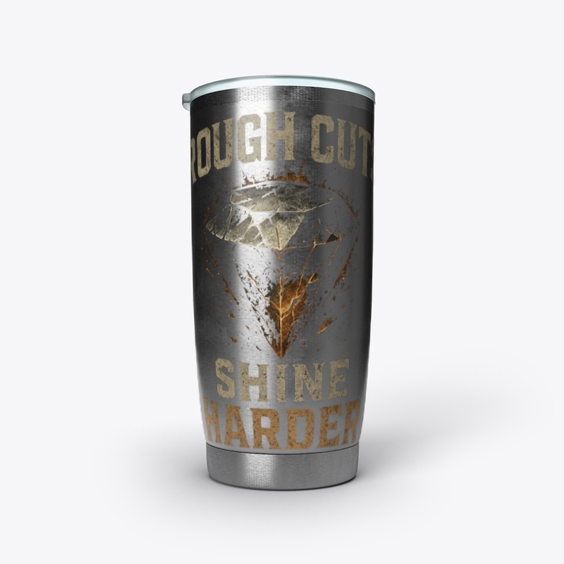 Rough cuts shine harder