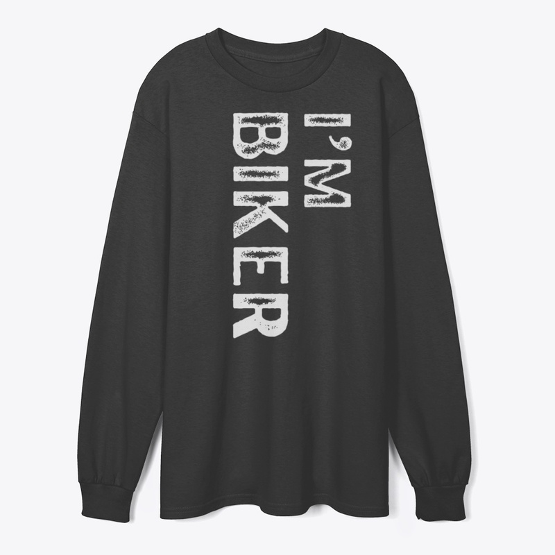 I’m Biker Typography Motorcycle Ride