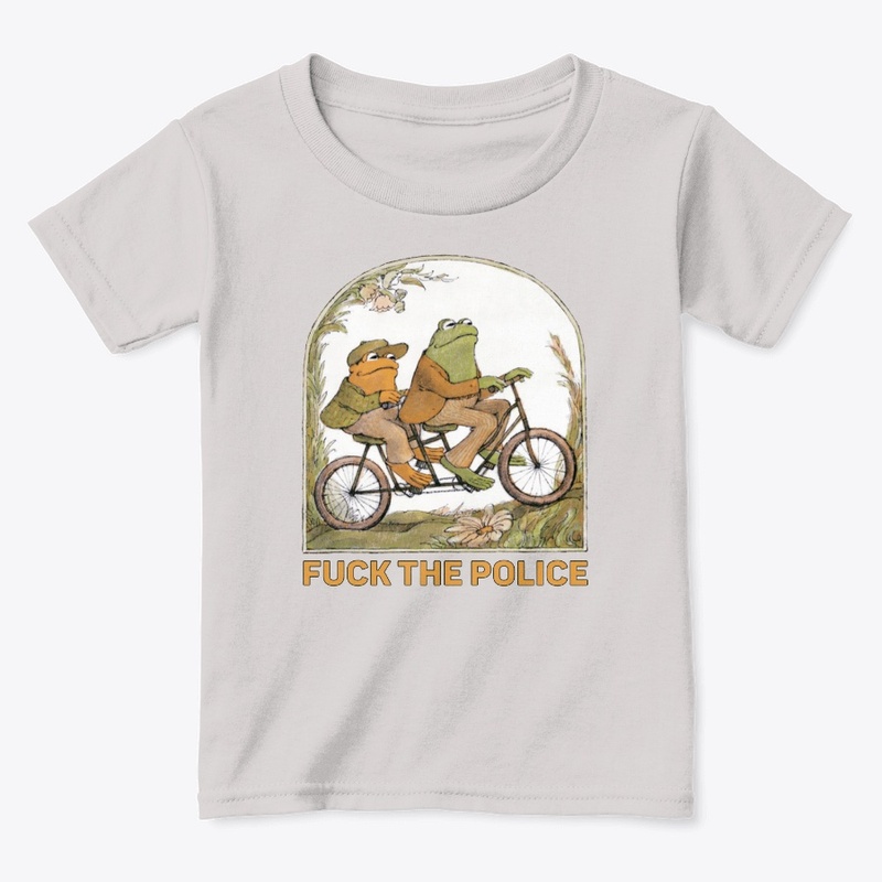 Two frog riding funny T shirt for kids