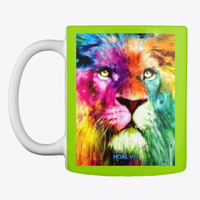 caneca leão da tribo de Judá