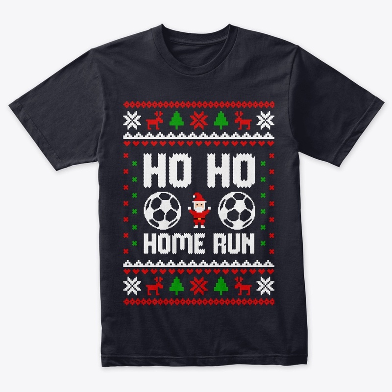 ho ho home run ugly sweater
