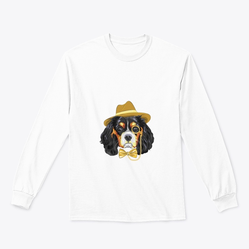 Funny Hipster Dog King IPhone Case