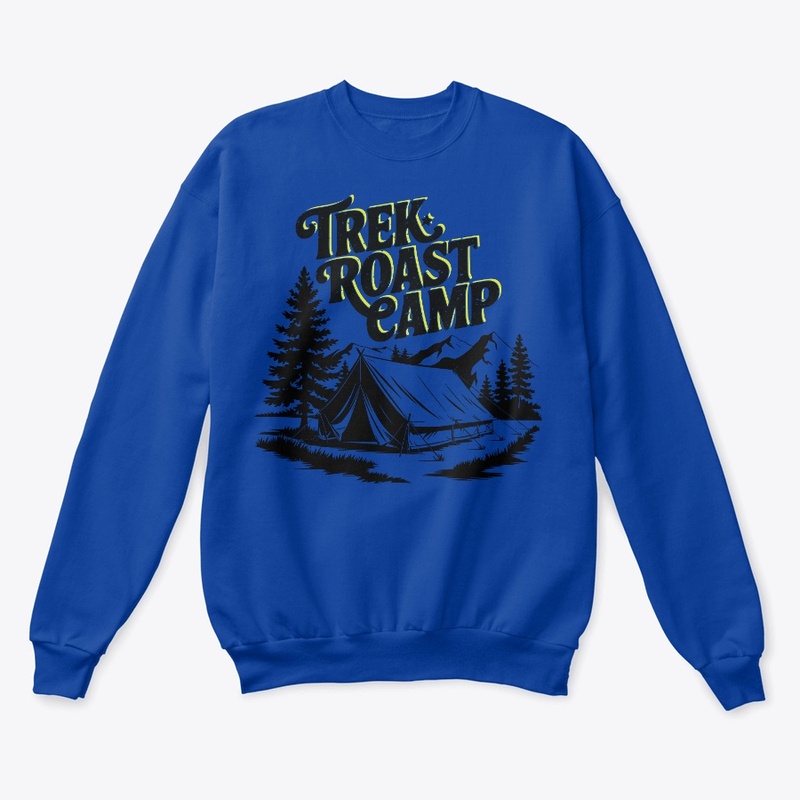 Vintage Camp Adventure T-Shirt Design.