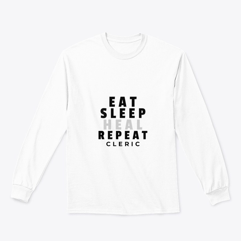 DnD - Eat Sleep Heal Repeat - Dark