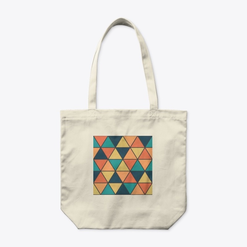 Colorful Triangle Abstract Pattern