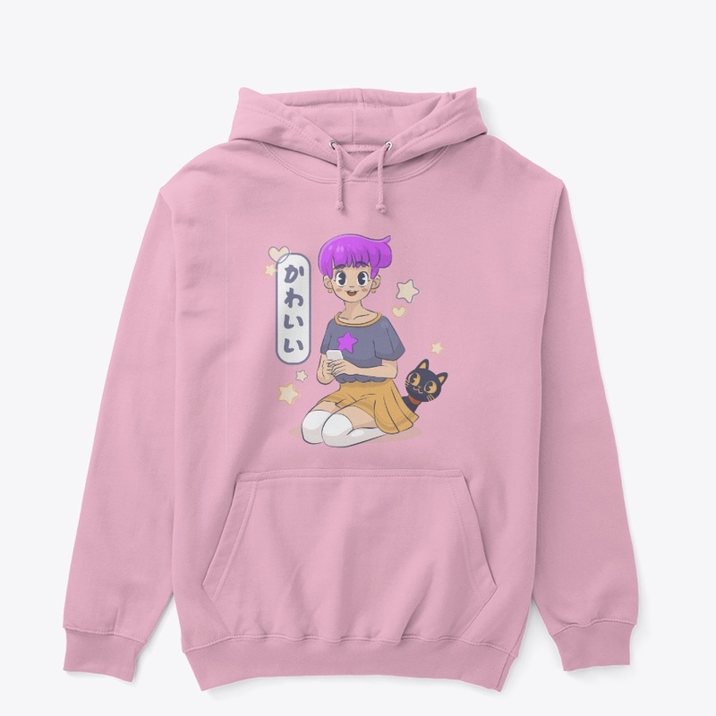 Kawaii Vibes: Cute Anime Hoodie