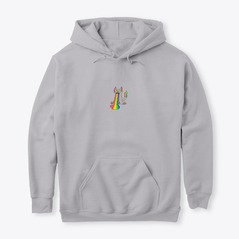 Adult Rainbow Cat Hoodie