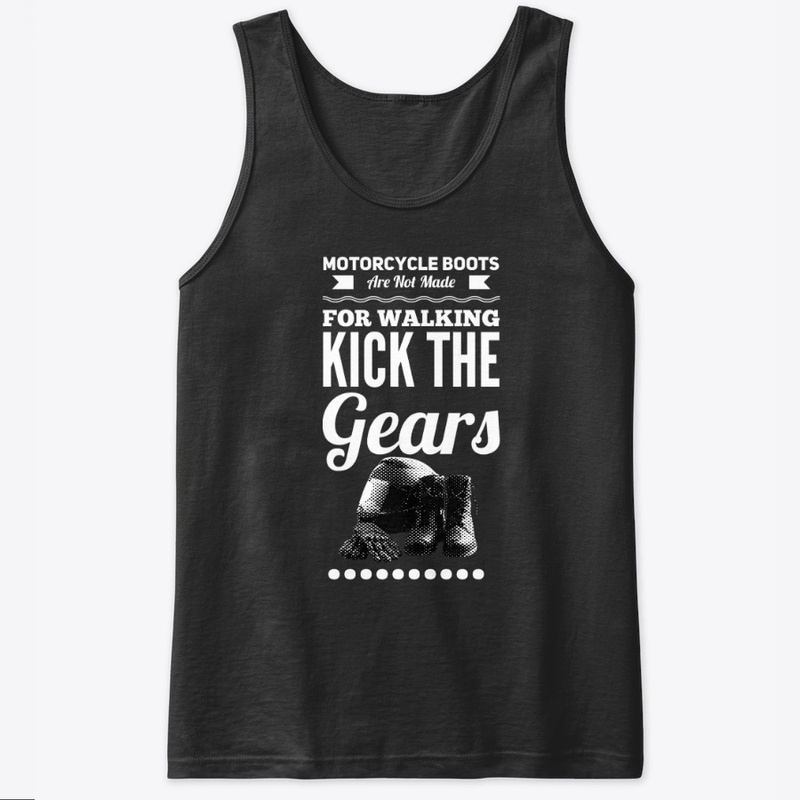 Motorcycle Tees Kick The Gears