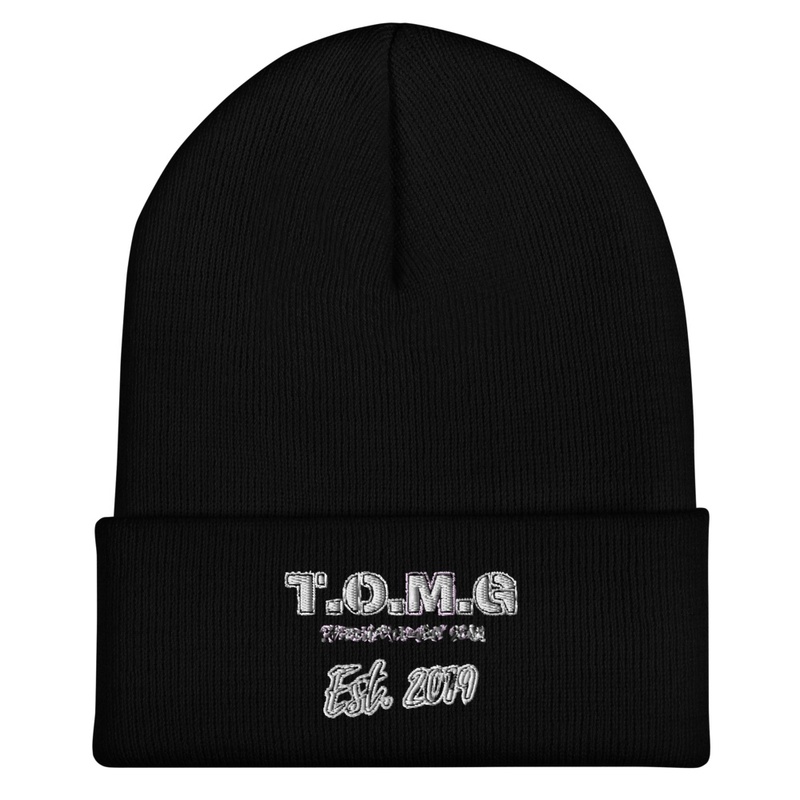 T.O.M.G Beanie (WHIT3 LOGO)