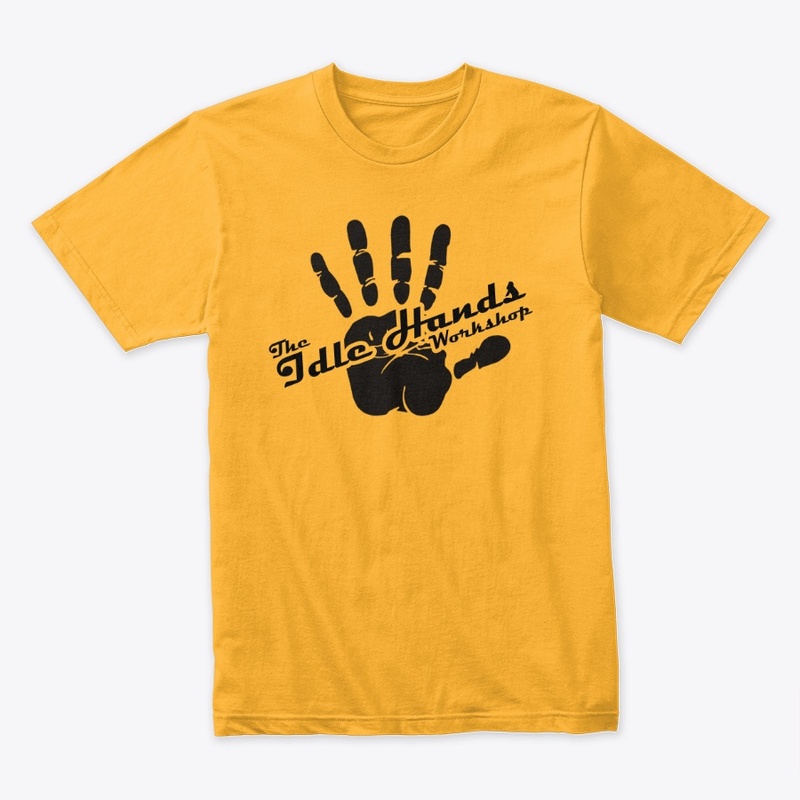 The Idle Hands Workshop Basic Logo Dark