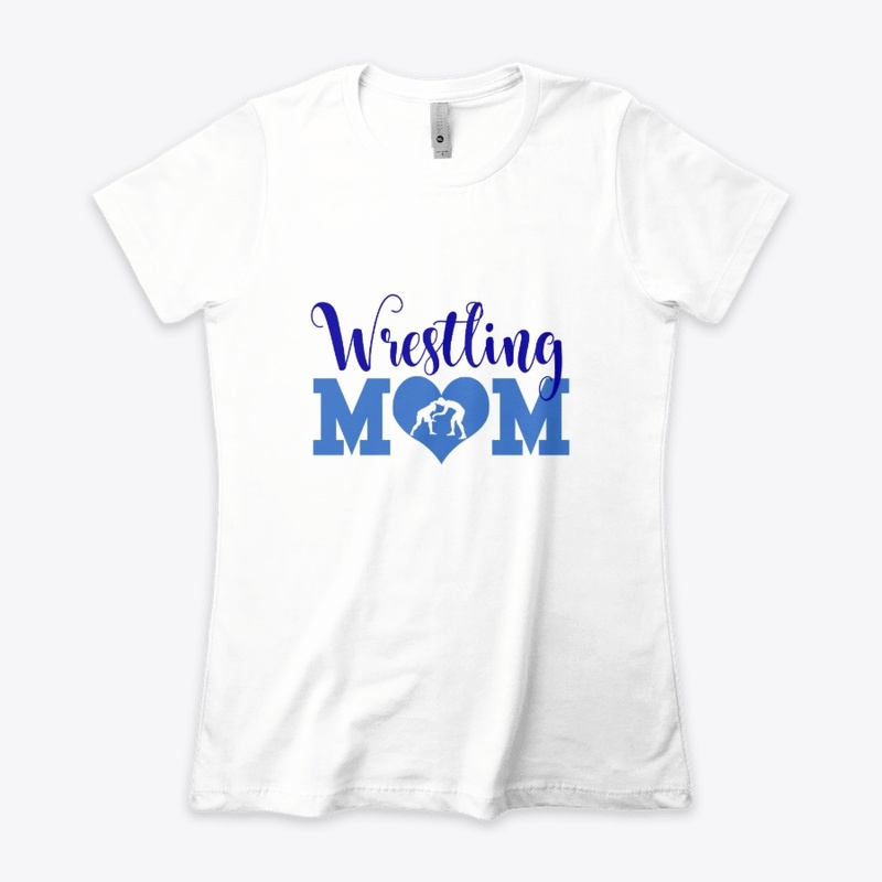 Women Wrestling Mom T-Shirt Wrestler Mom