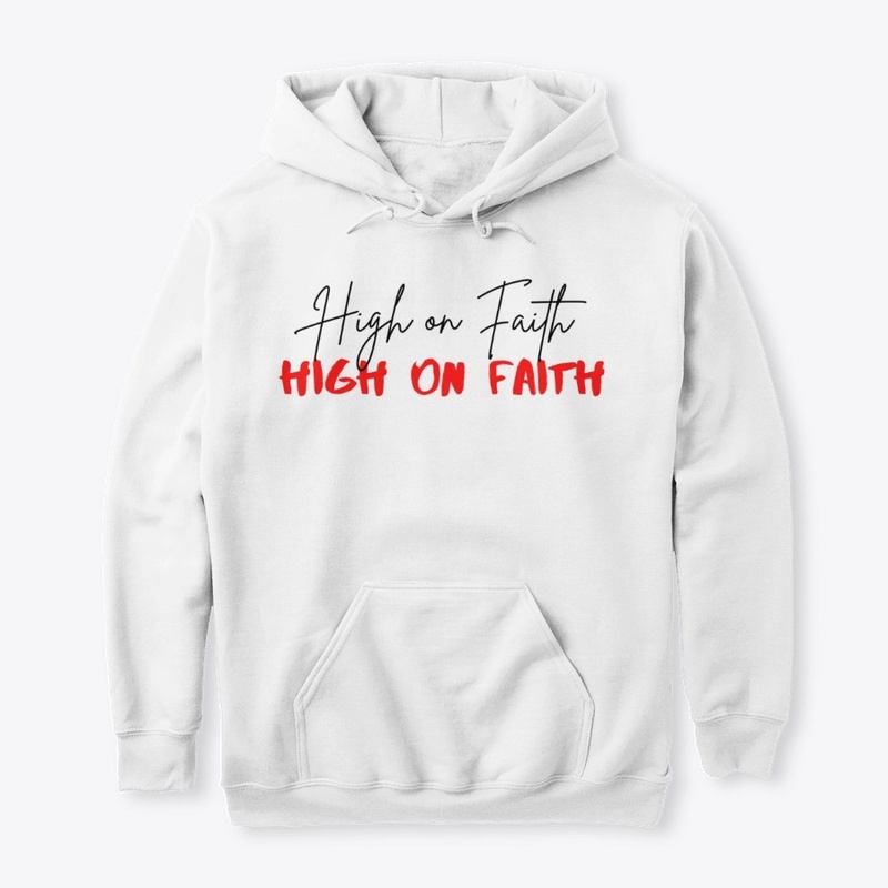 High On Faith Red & Black