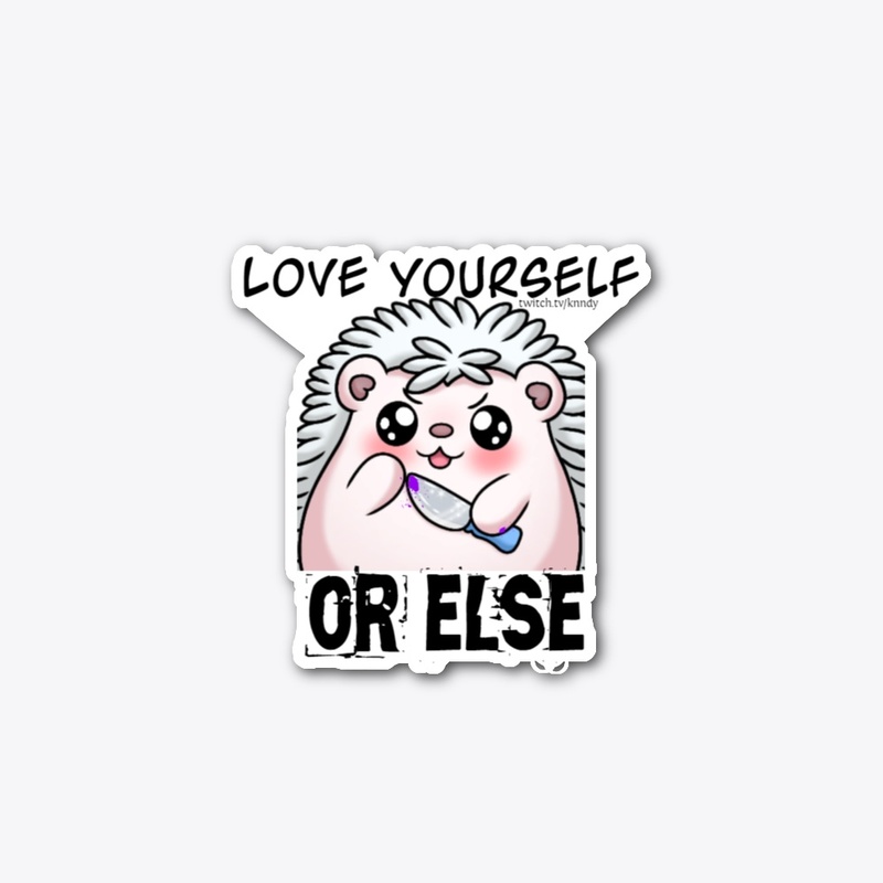 STICKER- Love yourself, Grape Jelly Ed.