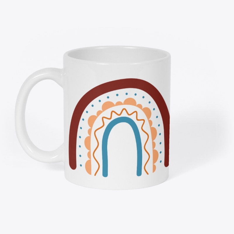 Boho Rainbow Graphic