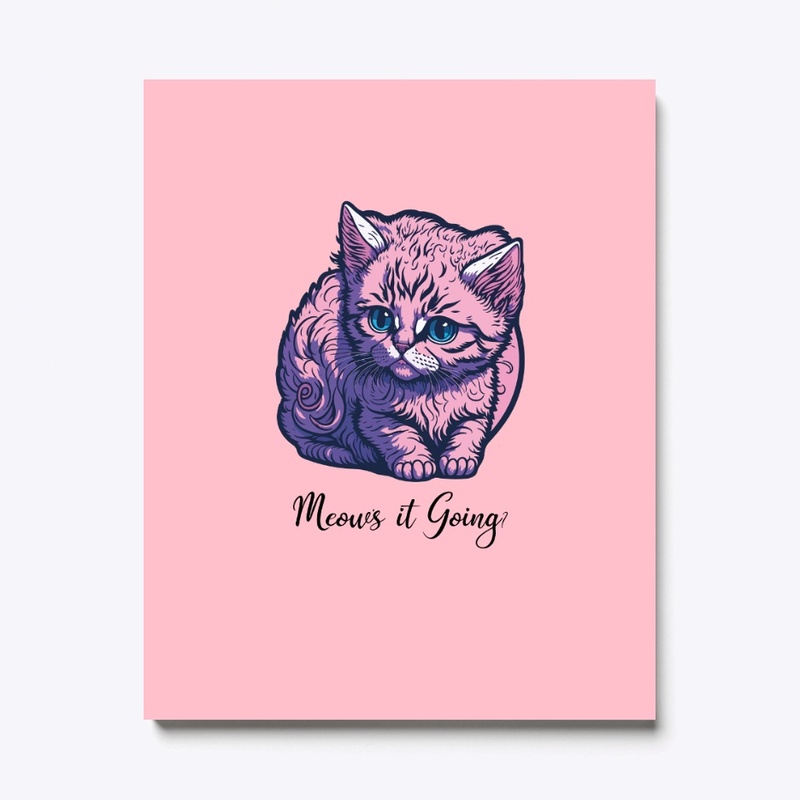Pawsitively Adorable,Cute Cat, design