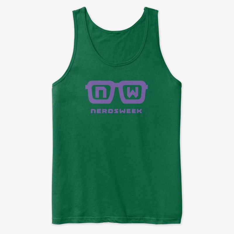 NERDSWEEK TOPS  PURPLE LOGO