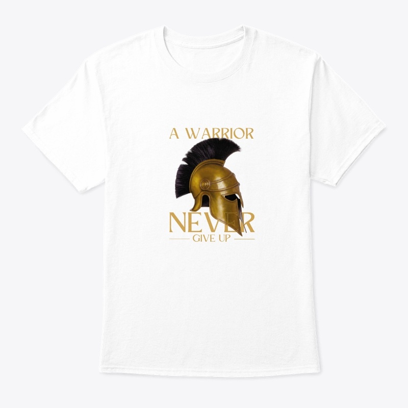 Never Give Up T- Shirt Design 