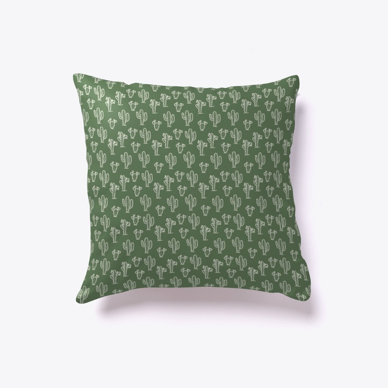  Cute Seamless Pattern with Cactus 2