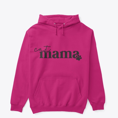 Cat Mama Heliconia T-Shirt Front