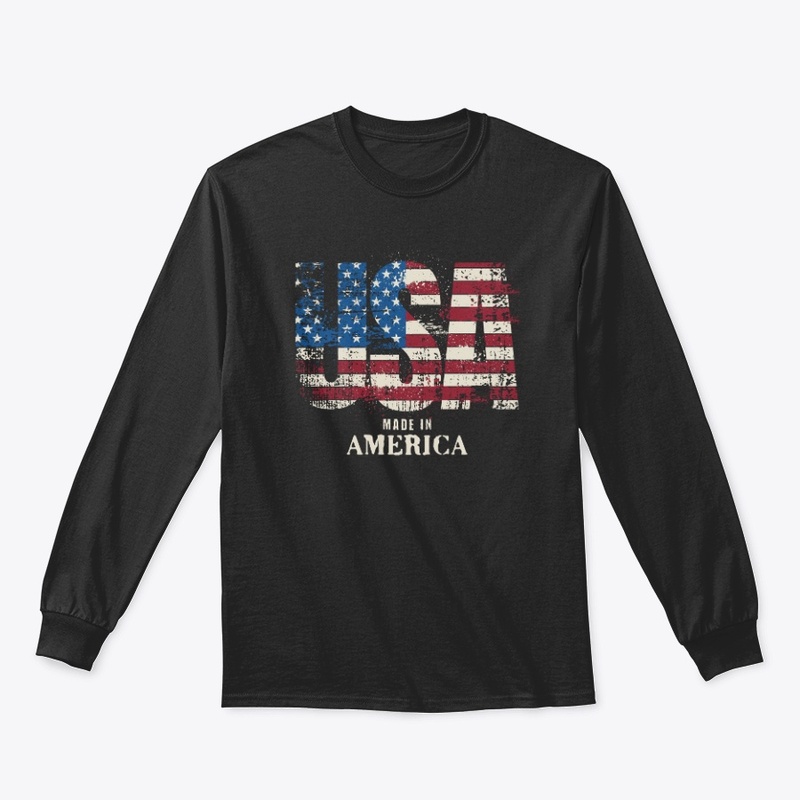 USA Made in America Patriotic Flag Merch