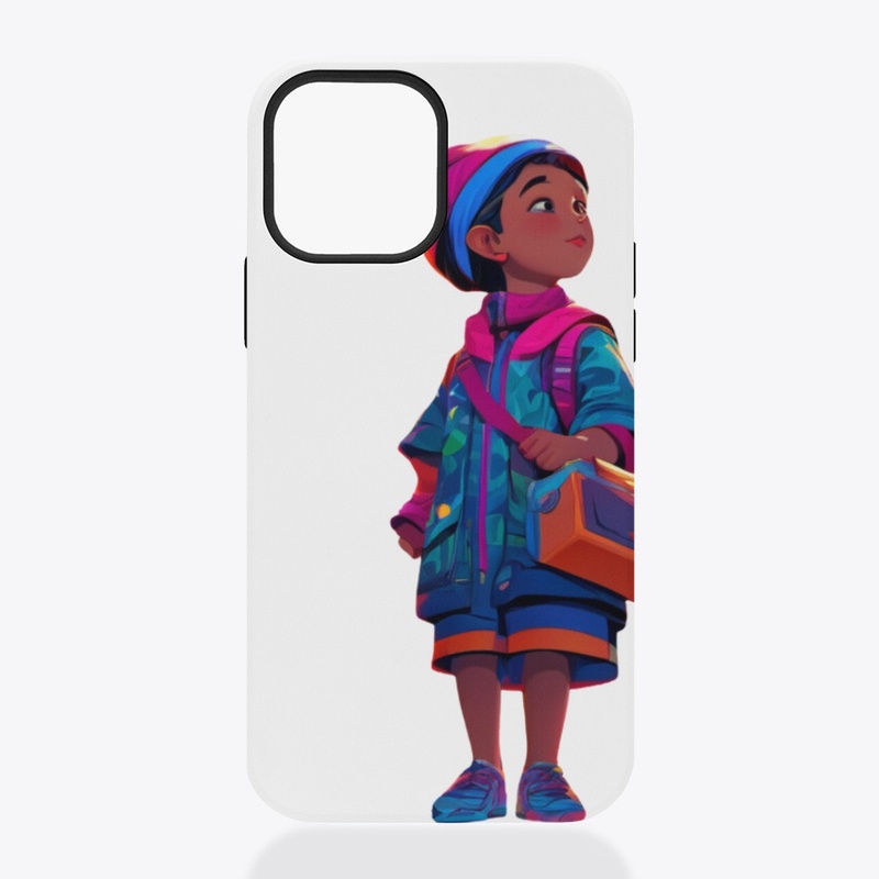 iPhone Tough Case: "Little Girl"