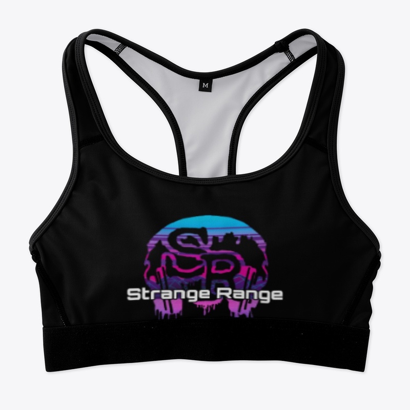 Strange Vapor Wave Back Logo