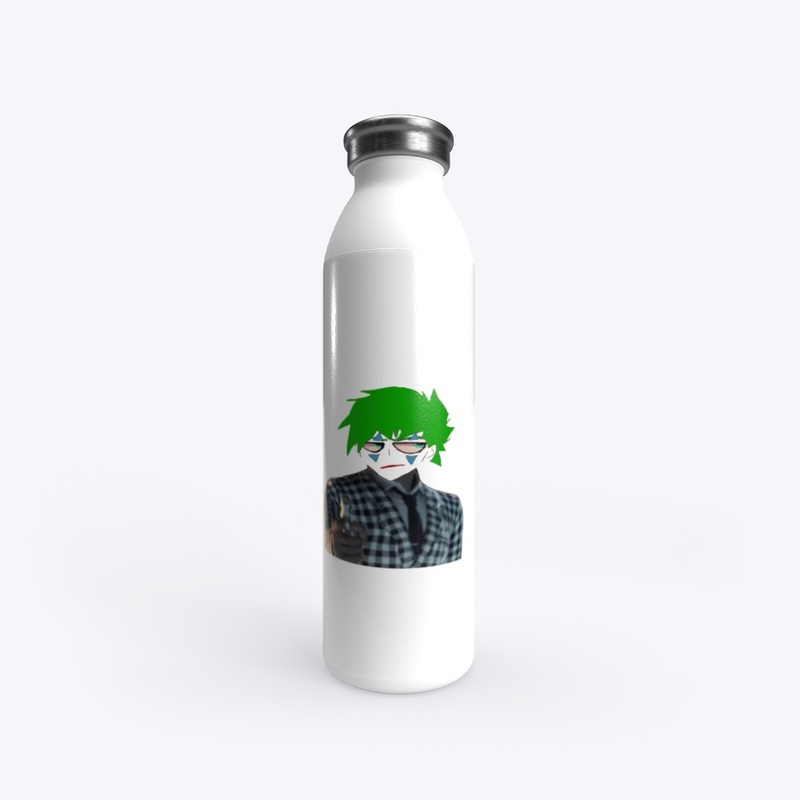 Schizo clown water bottle 