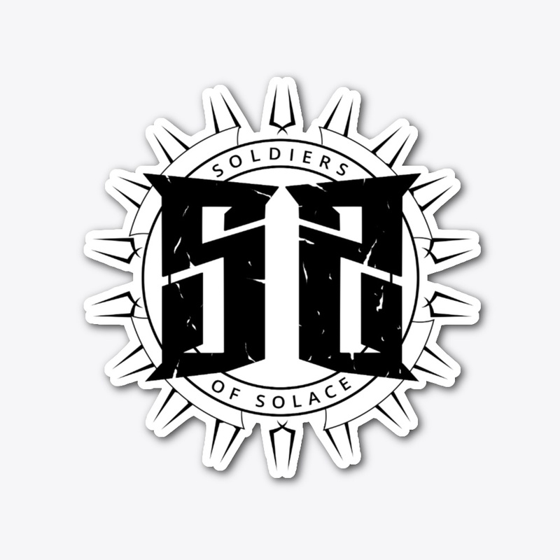 Die Cut Sticker Logo Black