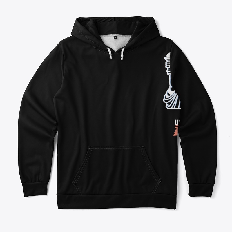 "USA Independence Day" Black T-shirt