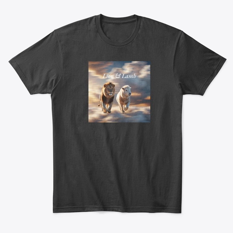 Lion and Lamb running 
