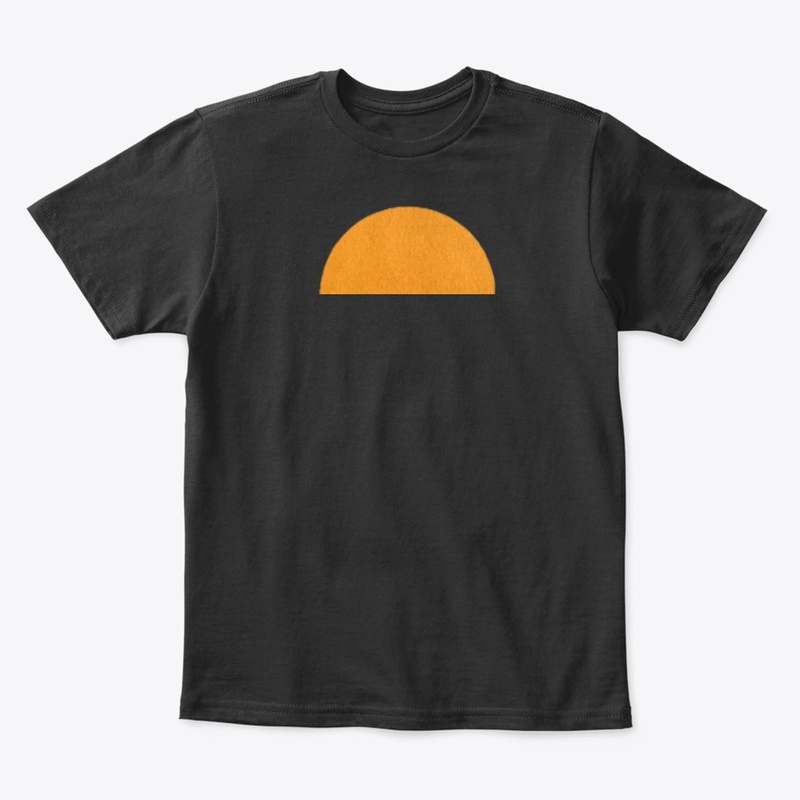 Orange Half Sun T-Shirt