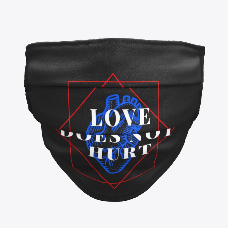 Love Does Not Hurt-blue heart