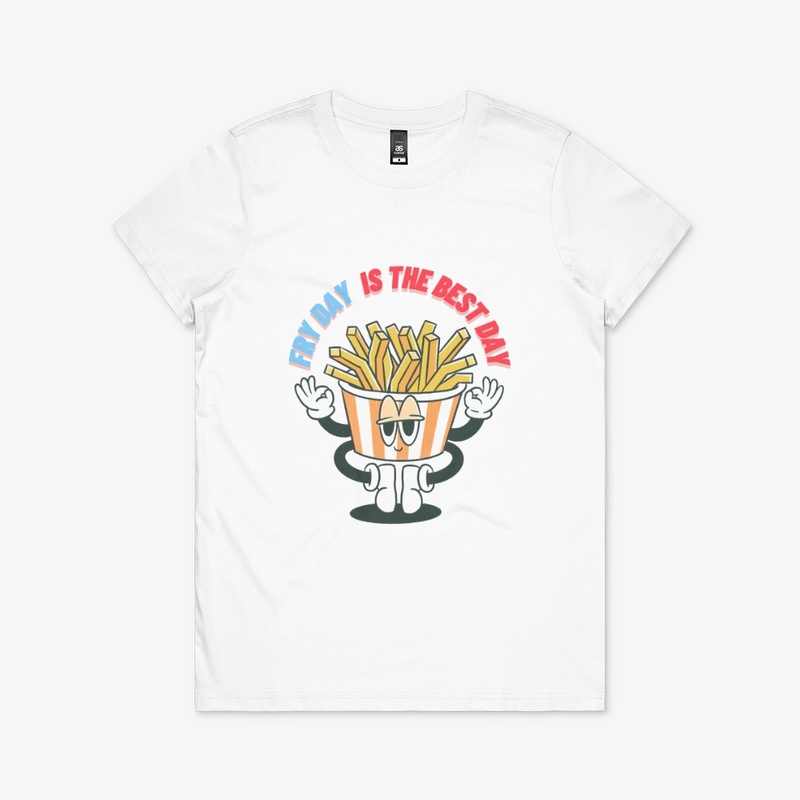 Funny French Fries  comfort T-shirts 