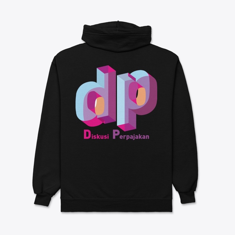Apparel Diskusi Pajak Hoodie inBlack